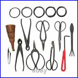 10Pc Carbon Steel Shear Garden Bonsai Pruning Tool Extensive Cutter Scissors Kit