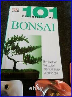 8 Bonsai Tools Joshua Roth with Bonsai tips booklet and Japanese cutting cream