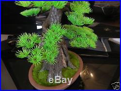 Artificial Pine Bonsai Tree, Very Realistic! Hand Made! Japanese, Chinese, Bonzi