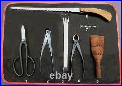 BONSAI Tool Set Japanese Quality 7pcs Tool Set 7 pieces in Japanese Quality