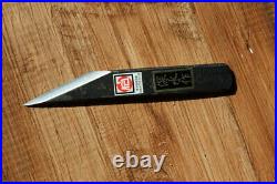 Blue steel 2 craft Kiridashi knife, single beveled sharpen tool