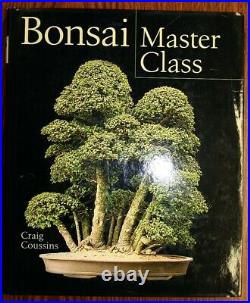 Bonsai Master Class Craig Coussins book, plant tree pots tools techniques