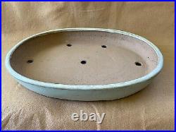 Bonsai Pot Flat Large Feminine Form 20 x 11 ½ x 2 ½high Signed Ex