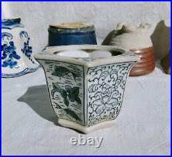 Bonsai Pot Shohin Size Set of 8 pcs Glazed Ueki Pot
