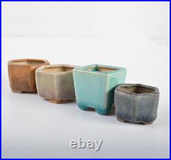 Bonsai Pot Small Syohin Set of 12 pcs Used From Japan Bulk Sale