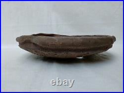 Bonsai Pot Tokoname Suishoen Hand-built Unglazed Round Dia. 25 cm / 9.84 in