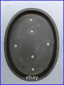 Bonsai Pot Tokoname Suishoen Unglazed Oval Width 40 cm / 15.75 in