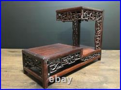 Bonsai Stand Flower Stand Wood Vintage Width 34.5 cm / 13.59 in