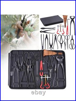 Bonsai Tools Set Garden Steel Extensive Kit Shears Gardening Tree Scissors NEW