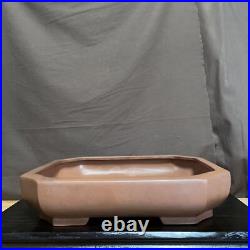 Chinese Bonsai pot SHUDEI Rectangular shape W36cm H8cm Unglazed