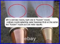 Copper watering nozzle Kyozen Kaneshin bonsai tools / Extra fine watering 33cm