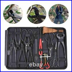 Garden Tools Bonsai Set Steel Extensive Kit Shears Gardening Tree Scissors