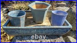 Genuine Japanese Bonsai pot Lot of 4 from Japan Used F/S