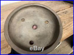 Handmade Japanese Made Older Bonsai Tree Pot Drum Style 9 5/8 Lighter Clay