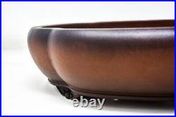 High Quality Chinese Bonsai Pot 13 5/8 x 10 3/4 x 3 3/8