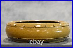 High Quality Chinese Bonsai Pot CERAMIC NEUTRAL GLAZED POT 10 3/4' Diameter