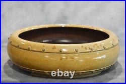 High Quality Chinese Bonsai Pot CERAMIC NEUTRAL GLAZED POT 10 3/4' Diameter