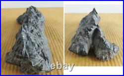 JAPANESE BONSAI SUISEKI Furuya-ishi 17070H40mm Mountain range stone #S136