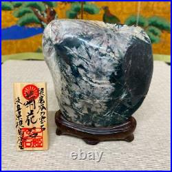 JAPANESE BONSAI SUISEKI Kikkaseki/Chrysanthemum Stone 12010045mm 760g #381