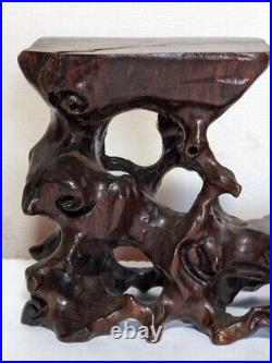 Japanese Antiques Wooden Flower Stand Bonsai Stand Decoration Stand Antiques