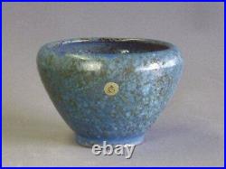 Japanese Bonsai pots Writers SHUHO? 155mm × 103mm color blue from Tokoname