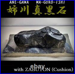 Japanese Bonsai stone BONSEKI SUISEKI UBU natural stone W20cm ANEGAWA MAGUROISHI