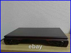 Japanese Flower stand Bonsai stand Wooden Small table 30(12in)×45(18in)×7.5cm3