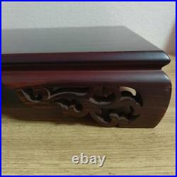 Japanese Flower stand Bonsai stand Wooden Small table 30(12in)×45(18in)×7.5cm3