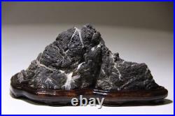 Japanese Mountain Stone 15.5cm/6.1 Bonsai Cascade Japan Bonseki Suiseki 928c