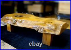 Japanese Vintage Bonsai stand Natural wood KADAI long table Extra large W73cm