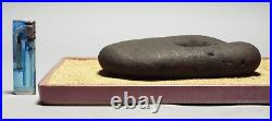 Japanese Vintage Suiseki Water Reservoir Stone / W18×H 4cm, 1590g