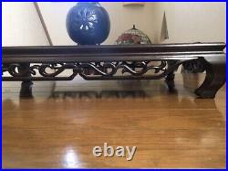 Japanese Wooden Flower Stand Bonsai Vase Table Display 47×30×10cm Used