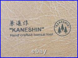 Kaneshin Bonsai Tools Set 6-Piece For Medium To Large Bonsai No. 175 Japan NEW