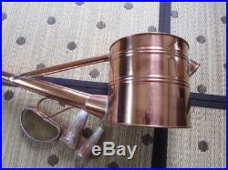 Kaneshin Bonsai copper Watering Can made in japan L=880mm 5.2Litter with 2tips