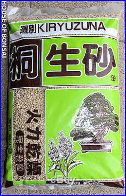 Kiryu small 3-3.5mil, Japanese bonsai soil 18lbs