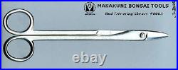 MASAKUNI BONSAI TOOLS White Dyeing Bud Trimming Shears No. 8003 170mm Japan NEW