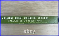 Masakuni Bonsai Arranging Scissors No. 2 trimming shear with long handle