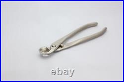 Masakuni Bonsai Branch Cutter 8816 Edakiri Curved Blade Silver Anti-Rust 170mm