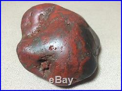 Natural polished Viewing stone suiseki-Red river super chicken blood specimen