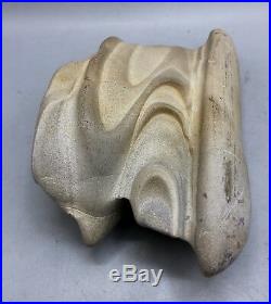 Natural polished Viewing stone suiseki-old collection amazing swirl pattern