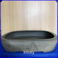 Old Bonsai Pot Banko ware 14.6W Approximately 50 years old