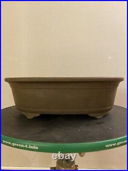 Rare Oval Japanese Pot Large 18+ Inches 2nd Generation Yamaaki From Tokoname