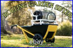 Rolling Garden Sifter 1/2 inch screen/sieve trommel Soil Compost