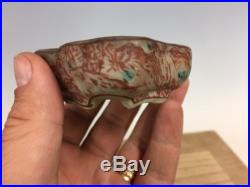 Shohin Size Rare Bonsai Tree Pot By Seifu Yohei, Famous Deceased Maker 3 1/2