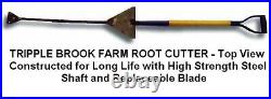 TBF Root Cutter Patented, USA made Garden, Shrubs, Trees, Transplant Tool