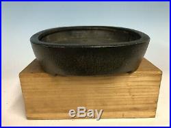 UnGlazed Tokoname Bonsai Tree Pot By Koyo 14 1/8 Great Pot