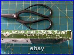 Vintage Japanese MASAKUNI Bonsai Arranging Scissors Number 1 NEW From Japan