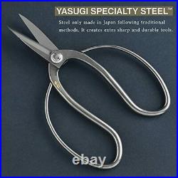 Wazakura Yasugi Stainless Steel Made in Japan Traditional Bonsai Scissors 7 i