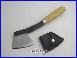 White paper steel Farrier with wooden handle handmade made in JAPAN TOSA GIFT
